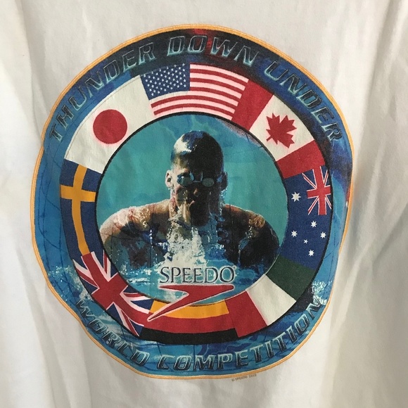 Year 2000 Speedo TShirt - Picture 1 of 5